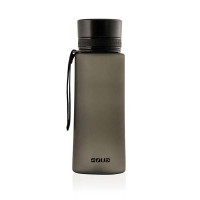 Steklenička Equa z motivom Matte black, 600 ml