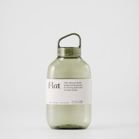 Steklenička Flat 500 ml, Sage