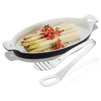 Set za serviranje Presento (krožnik + prijemalka)