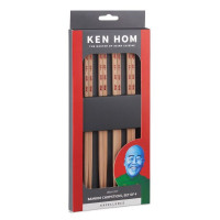 Set 4 parov palčk iz bambusa Ken Hom 26 cm