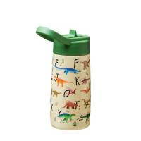 Biorazgradljiva steklenička Bioloco Plant Tiny Traveller 350 ml, Dinosaurus