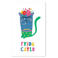 Čestitka – kartica, Frida Catlo