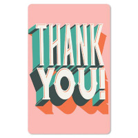 Čestitka – kartica, Thank you LC374