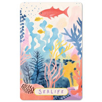 Čestitka – kartica, Sealife LC421