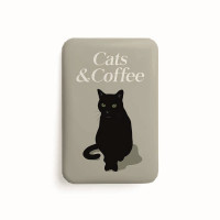 Magnet Luna, Cats and coffee LM209