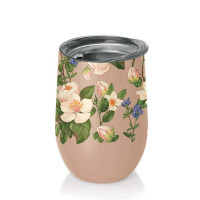Kovinski termo lonček Bioloco Office 420ml, afternoon table inspired by William Morris