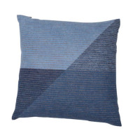 Prevleka Silvretta 50 x 50 cm, geometrijski vzorci - modra