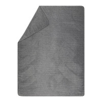 Odeja Bamboo 150 x 200 cm, drobni vzorec - siva