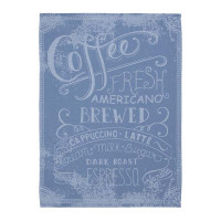 Kuhinjska krpa 50 x 70 cm, Coffee fresh - modra