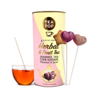 6 čajev na palčki Tea-Pop, zeliščno-sadni miks