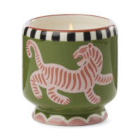 Dišeča sveča v keramičnem kozarcu Tiger (Black Cedar & Fig)