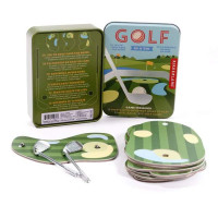 Mini set za golf v pločevinki