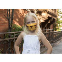 Otroška pralna maska, tiger