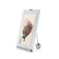 Okvir za sliko Flute 10 x 15 cm, krom