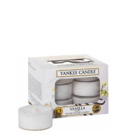 Dišeče čajne lučke Yankee Candle, 12 kosov - Vanilla