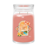 Dišeča sveča Yankee Candle Signature, velika - Capri Glow