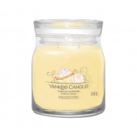 Dišeča sveča Yankee Candle Signature, srednja - Vanilla Cupcake