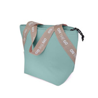 Izolirana torba za malico Tote On The Go 3,7 l, cyan modra