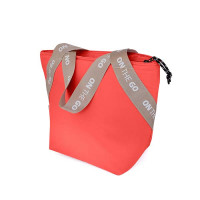 Izolirana torba za malico Tote On The Go 3,7 l, rdeča