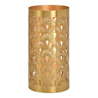 Svečnik za čajno svečko 10 x 20 x 10 cm, zlat