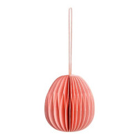 Velikonočni obesek, jajček 6 cm - roza