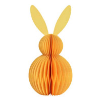 Velikonočni zajček 30 cm, rumen