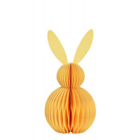 Velikonočni zajček 20 cm, rumen