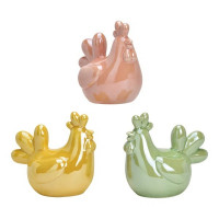 Kokoška iz porcelana, 11 x 10 x 8 cm