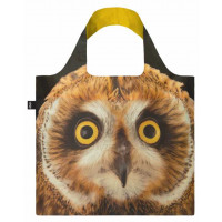 LOQI zložljiva vrečka National Geographic, Short-eared Owl