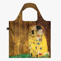 LOQI zložljiva vrečka Gustav Klimt, The Kiss, Recycled
