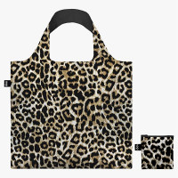 LOQI zložljiva vrečka Leopard Dusk, Recyclled