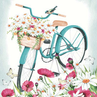 Serviete Romantic Bicycle