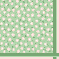 Serviete Ditsy green