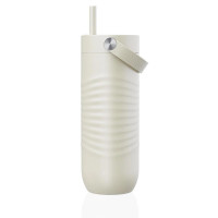 Vakuumsko izolirana steklenička Big cup 1 l, Off White