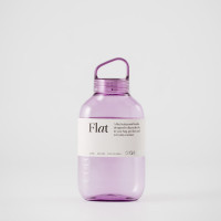 Steklenička Flat 500 ml, Purple