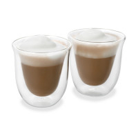 Set 2 kozarcev z dvojno steno Cappuccino, 0,2 l