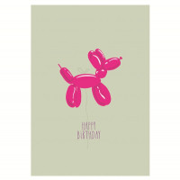 Čestitka Yay Card, Air Balloon Dog YC008