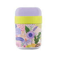 Biorazgradljiv lonček za malico Bioloco plant 500ml + 200ml, Wind and seeds