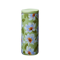 Vakuumsko izolirani termo lonček SlideCup Neo 350 ml, Peony