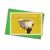 Čestitka v kuverti, Get-well Tea