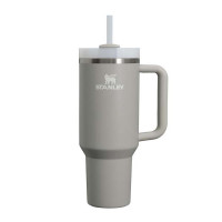 Izolirana steklenička s slamico The Quencher H2.0 Travel Tumbler, 1,18 litra - siva