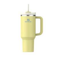 Izolirana steklenička s slamico The Quencher H2.0 Travel Tumbler, 1,18 litra - Pomelo
