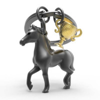 Obesek za ključe, Horse & Trophee