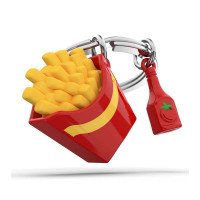 Obesek za ključe, French Fries