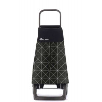 Nakupovalni voziček Baby Star Joy-1800, črn z belim vzorcem