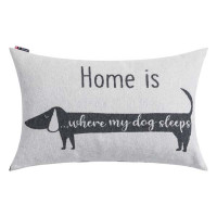 Prevleka Nova 40 x 60 cm, “home is where…” - siva