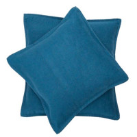 Prevleka Sylt 50 x 50 cm, modra - enobarvna