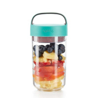 Kozarček za malico To Go, 600 ml - turkizen