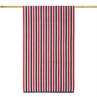 Brisača za na plažo 180 x 100 cm, pokončne črte
