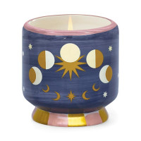 Dišeča sveča v keramičnem kozarcu Moon Phases (Jasmine & Rose)